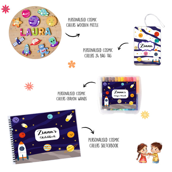 Lil’ Artist Rakhi Box (0-3 yrs )- Cosmic Cheers