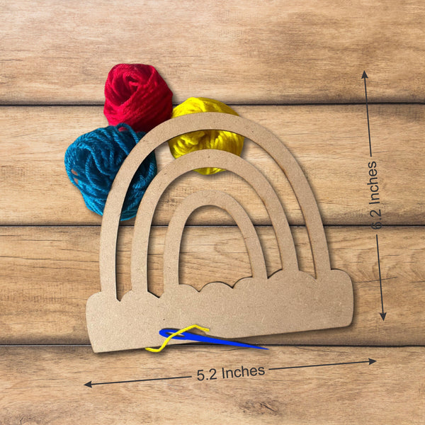 Yarn bow Magic - DIY Rainbow Yarn Craft Kit