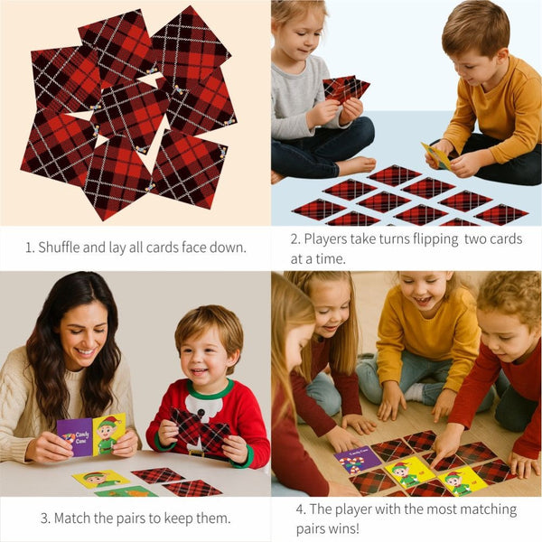 CHRISTMAS ELEMENTS MEMORY GAME