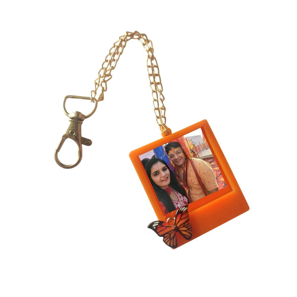 Photoframe Fridge Magnet Lumba Rakhi- Butterfly