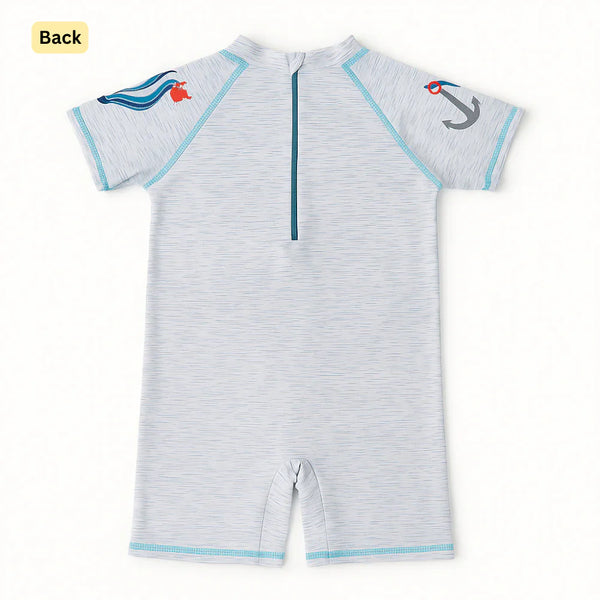 Captain Crabby’s Sea Voyage Swim Set with Cap