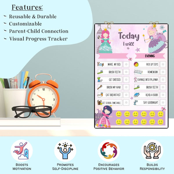 Daily Responsibility Chart  –  Princess palace