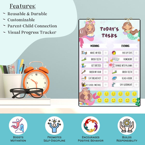 Daily Responsibility Chart  –  Mermaid Cove