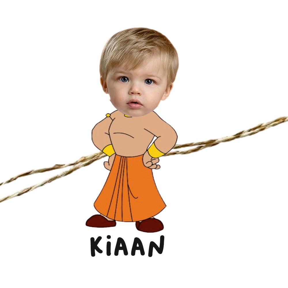 Personalised Caricature Rakhi - Chota Bheem