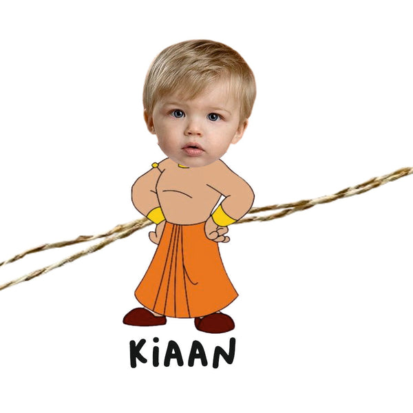 Personalised Caricature Rakhi - Chota Bheem