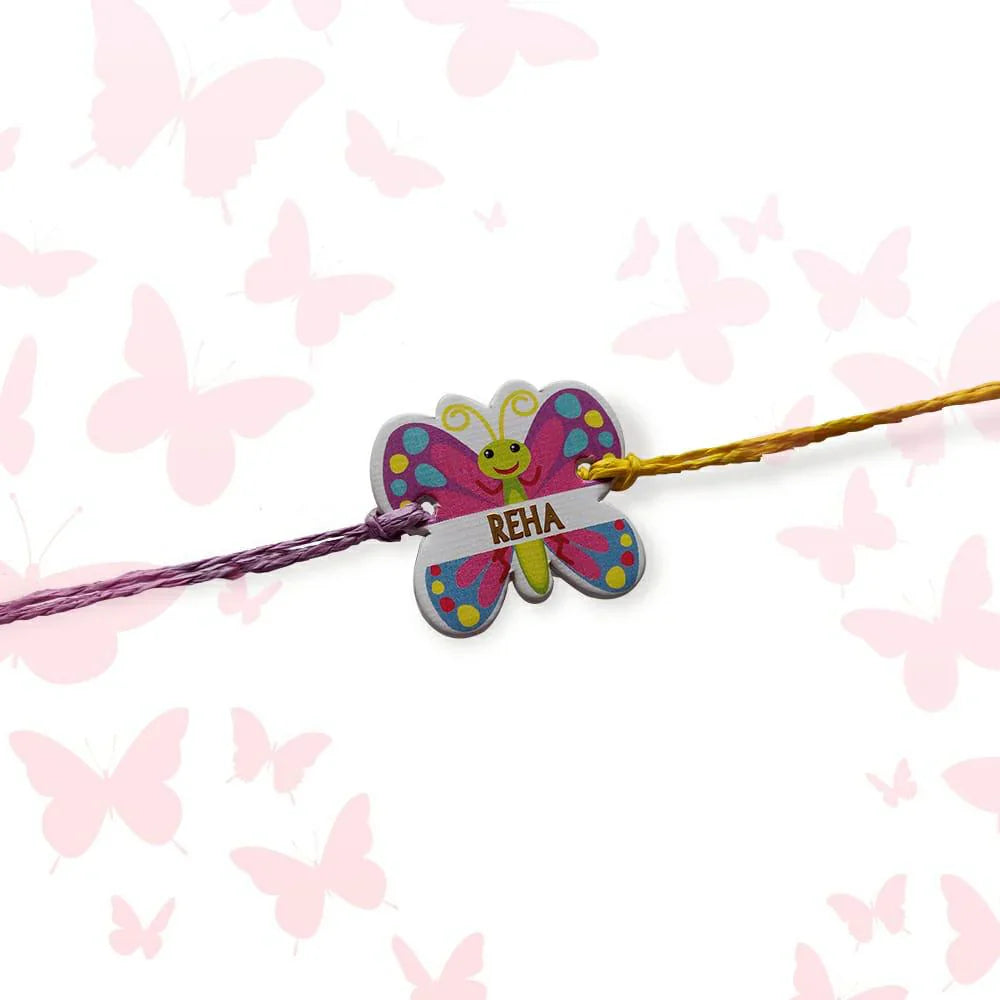 Butterfly Craft Rakhi