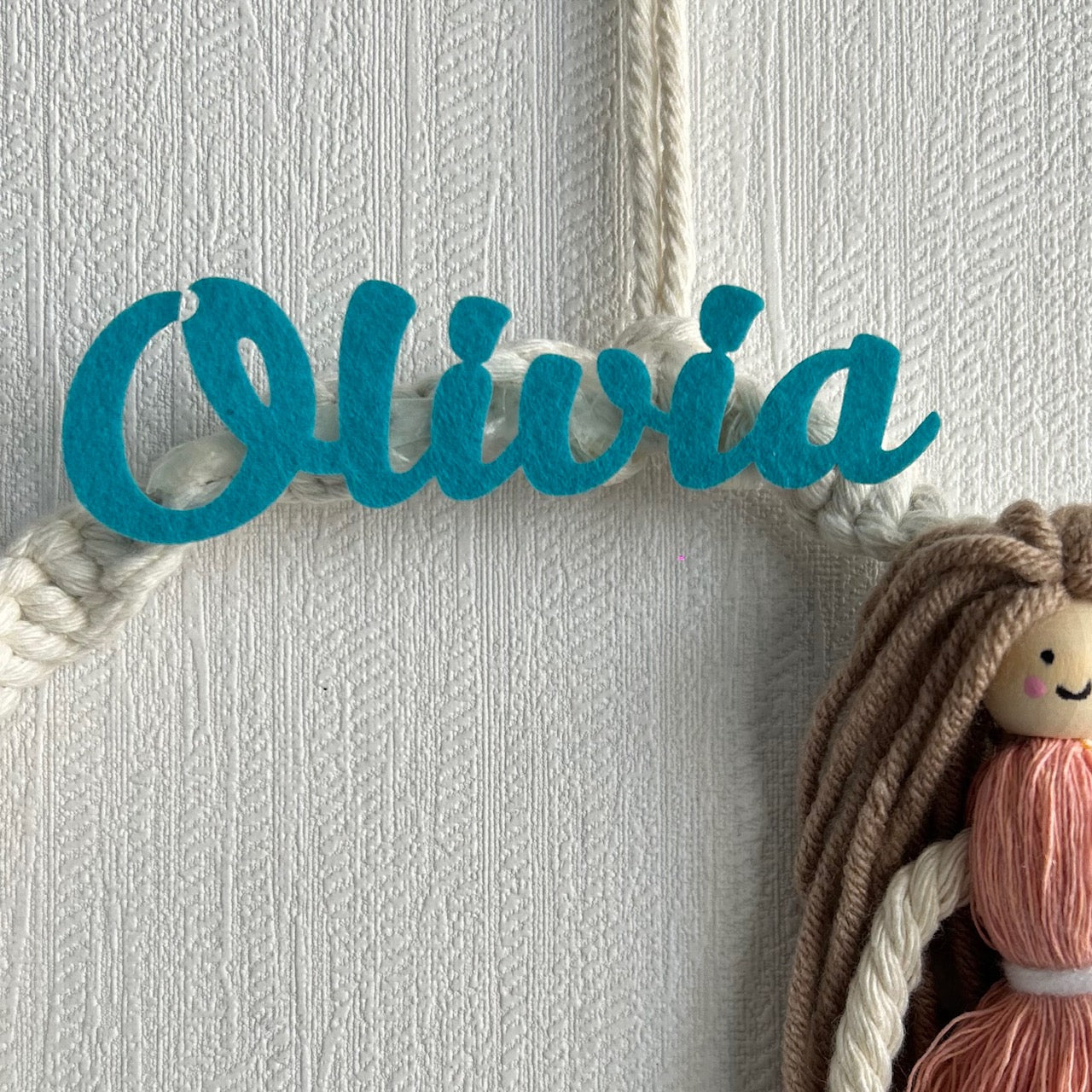 Clara Macrame Name Hanging