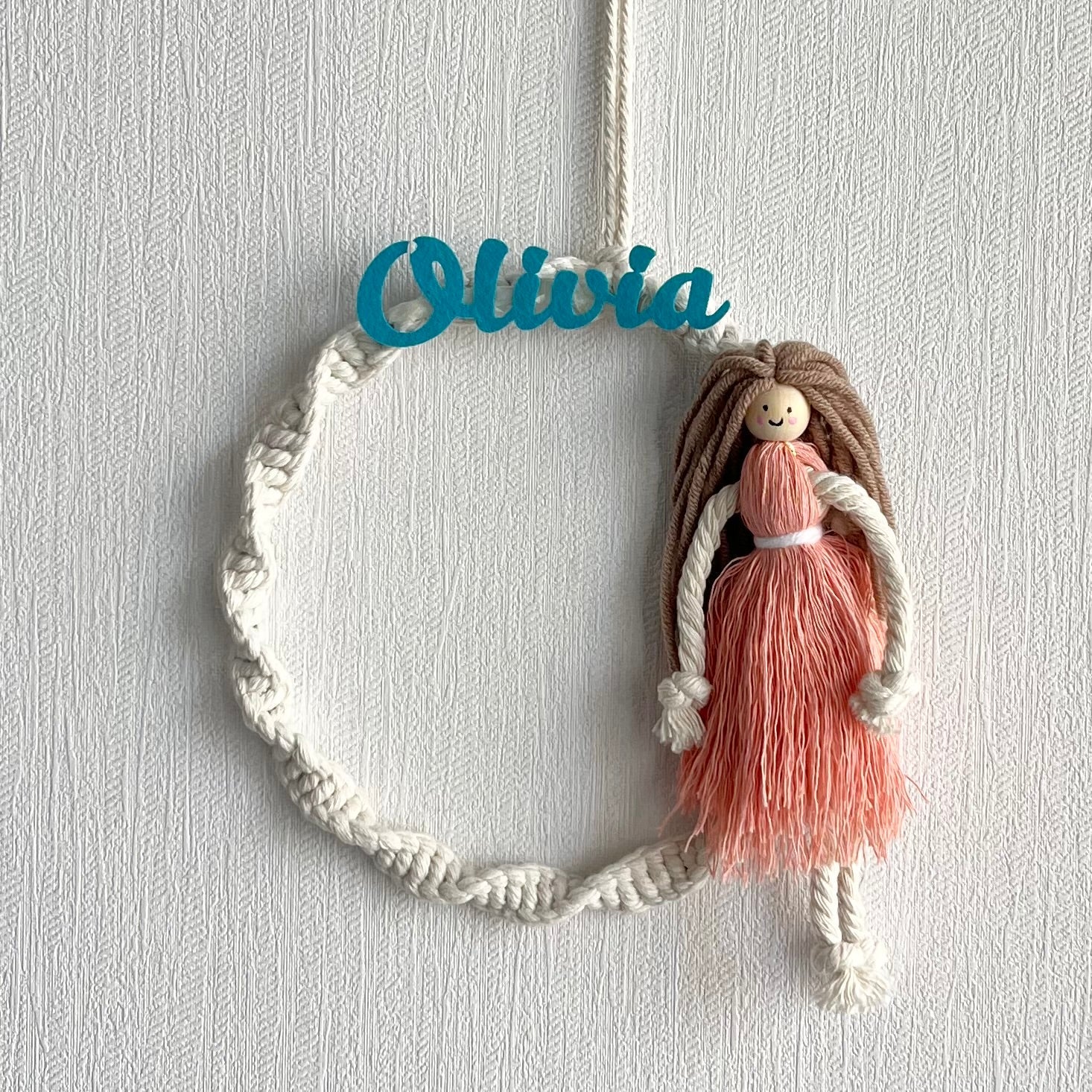 Clara Macrame Name Hanging