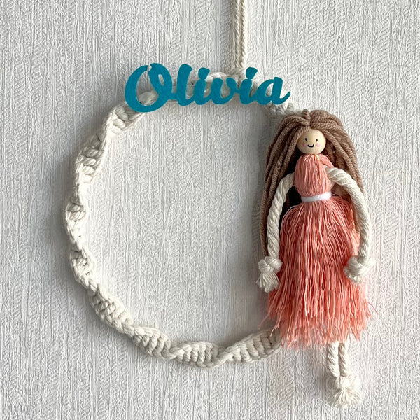 Clara Macrame Name Hanging