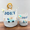 Jute Cotton Storage Basket - Bear's Joyride