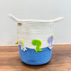 Jute Cotton Storage Basket - T-Rex Treasures