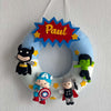 Superheroes Assemble Name Hanging