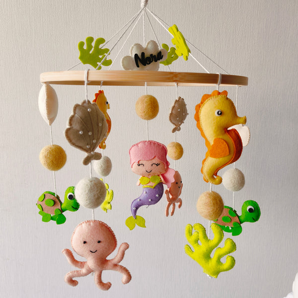 Cot Mobile - Mystical Ocean Friends