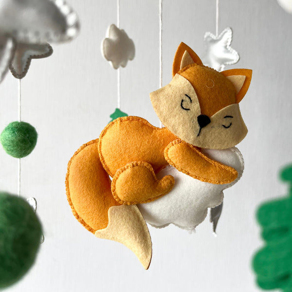 Cot Mobile - Dreamy Cloud Fox