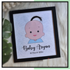 Baby Hair Keepsake - Photo Frame