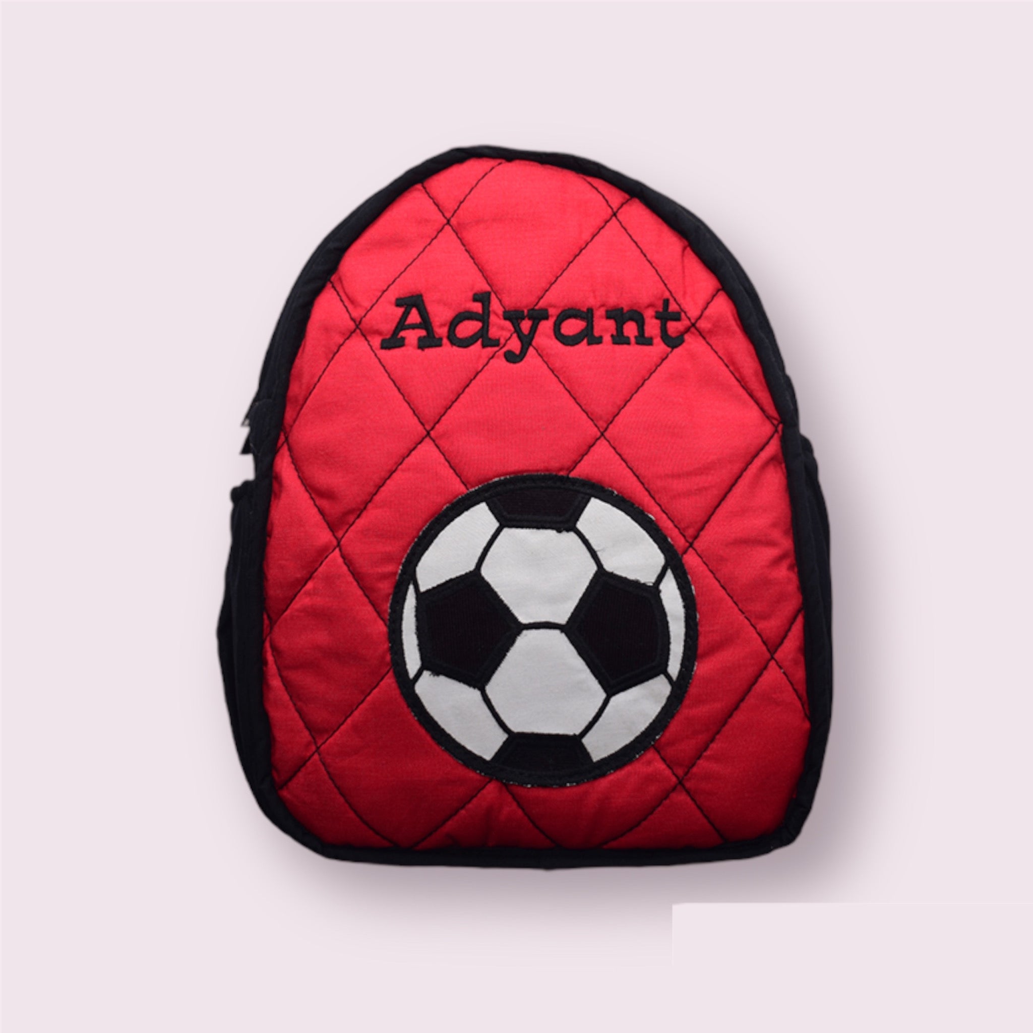 Customized Quilted Toddler Backpack-Football Return Gift For Kids