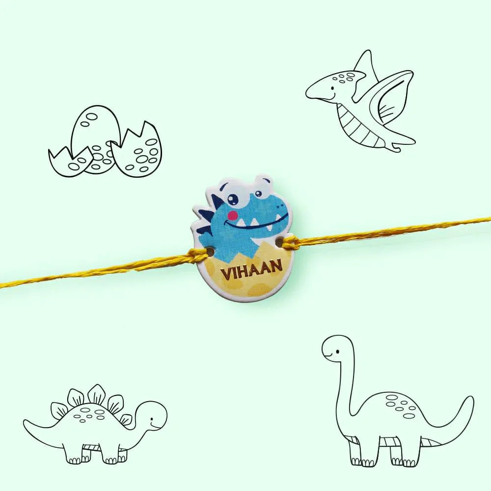 Dino Craft Rakhi