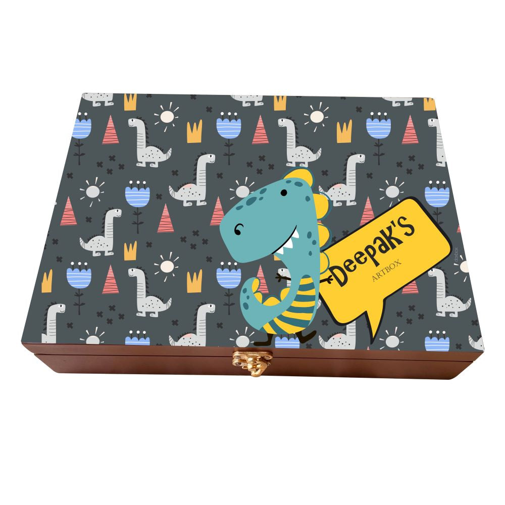 Dino Customized Wooden Gift Art box