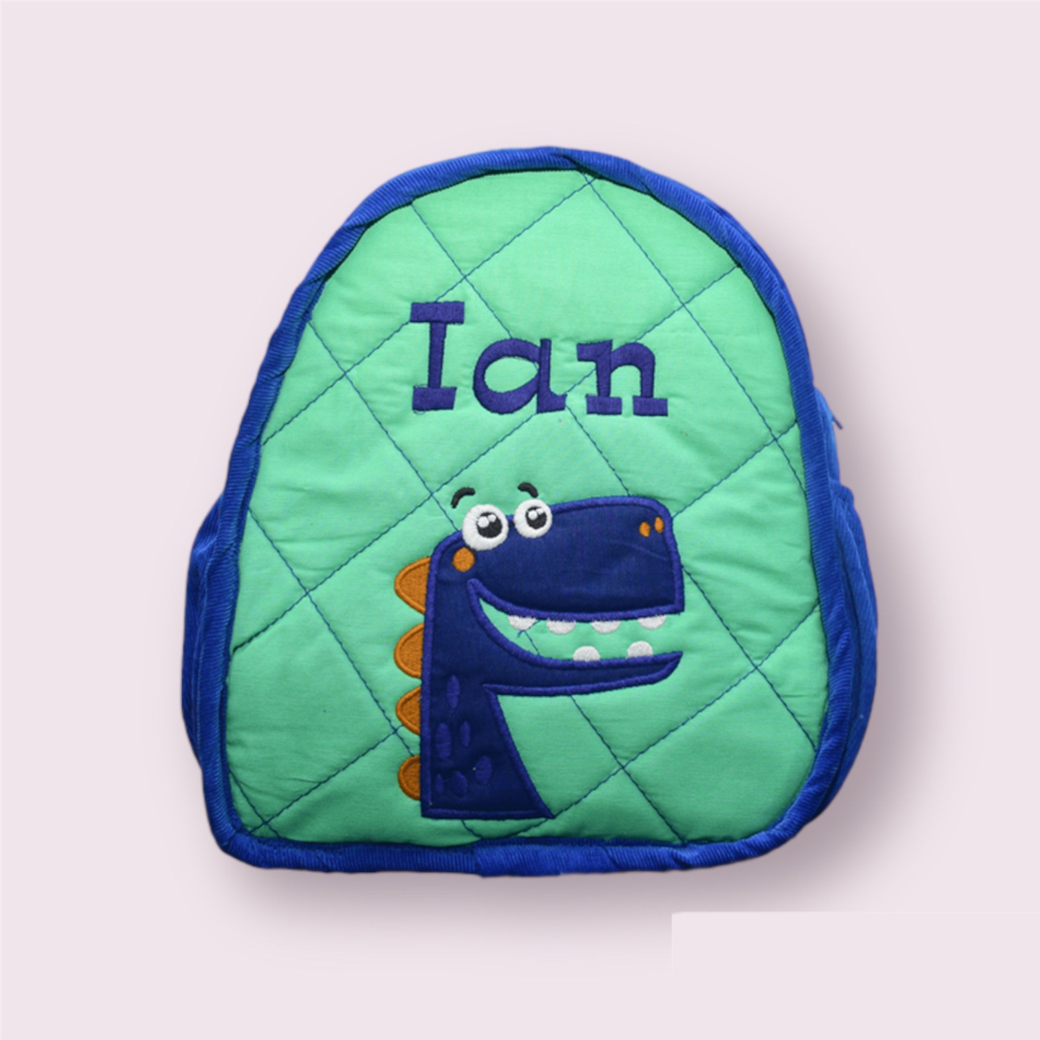 Customized Quilted Toddler Backpack-Dino Return Gift For Kids