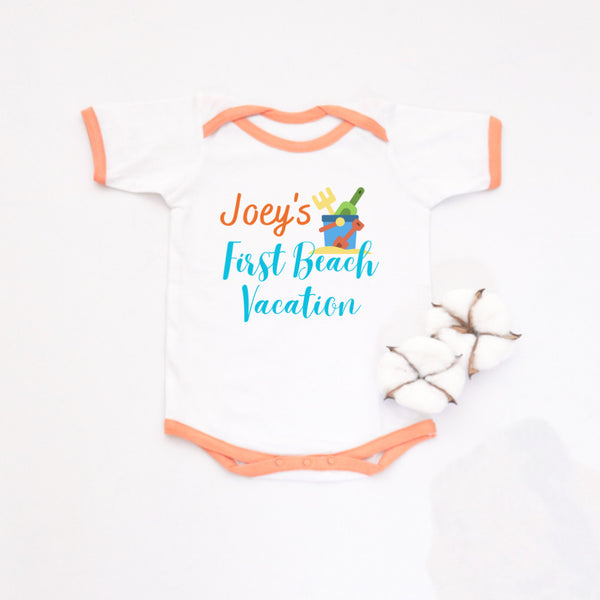 First Beach Vacation Bodysuit