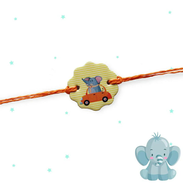 Elephant Craft Rakhi