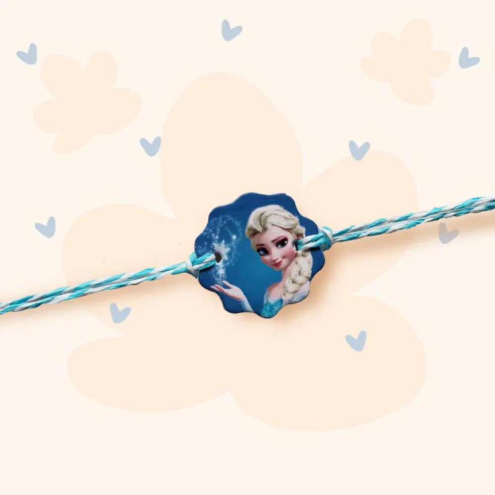 Frozen Elsa Craft Rakhi