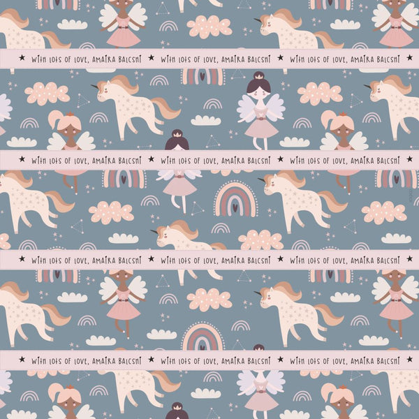 Customized Unicorn Wrapping Gift Paper