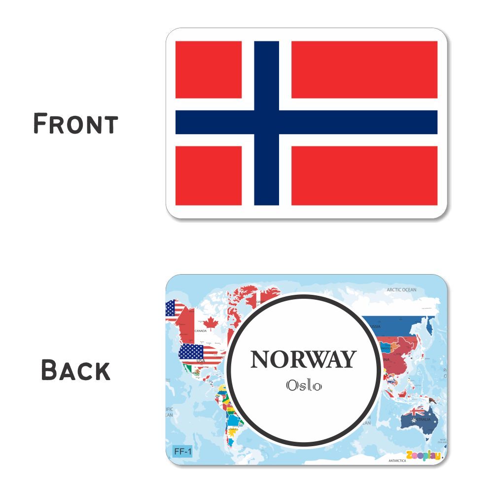 Flags part 2 Flashcards - Pack of 24