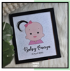 Baby Hair Keepsake - Photo Frame