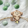 Handmade Felt Rakhi With Initials - Checky Charlie
