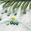 Handmade Felt Rakhi With Initials - Choo Choo Cruiser