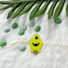 Handmade Felt Rakhi With Initials - Spooky Monster