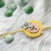 Handmade Felt Rakhi With Initials - Star Struck