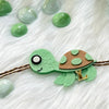 Handmade Felt Rakhi With Initials - Turtle Tie