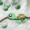 Handmade Felt Rakhi With Initials - Turtle Tie