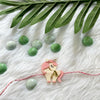 Handmade Felt Rakhi With Initials - Unicorn