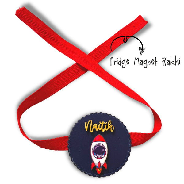Fridge Magnet Rakhi-Rocket