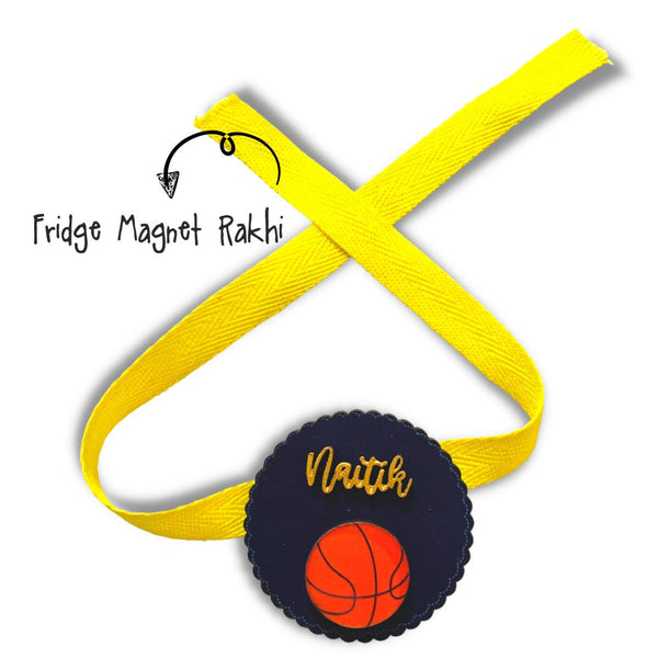 Fridge Magnet Rakhi-Basketball