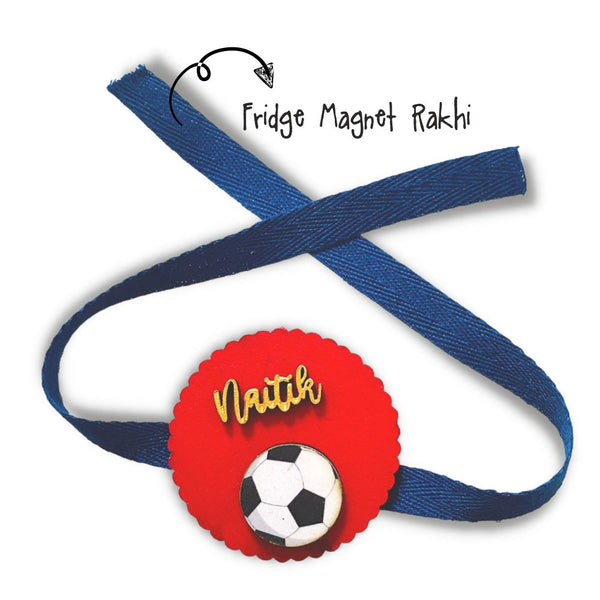 Fridge Magnet Rakhi-Football