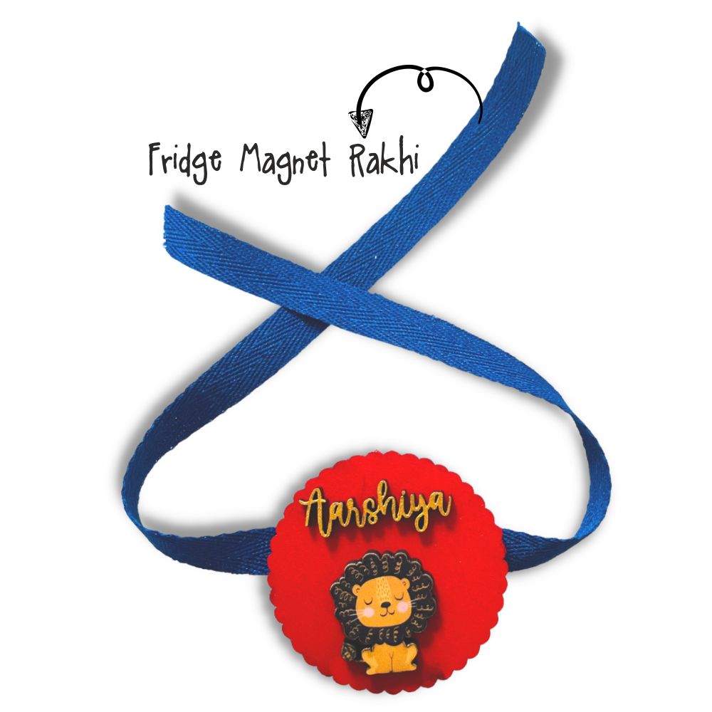 Fridge Magnet Rakhi-Lion