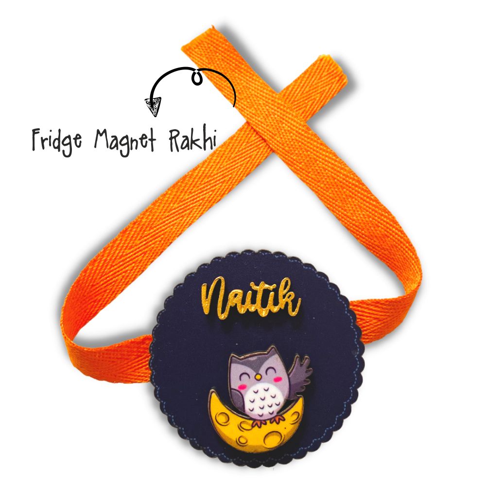 Fridge Magnet Rakhi-Owl