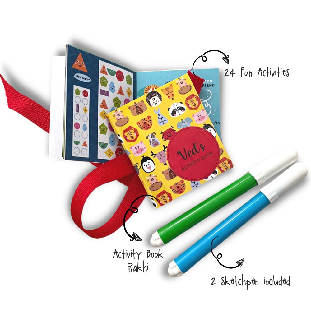 Activity Book Rakhi-Animals