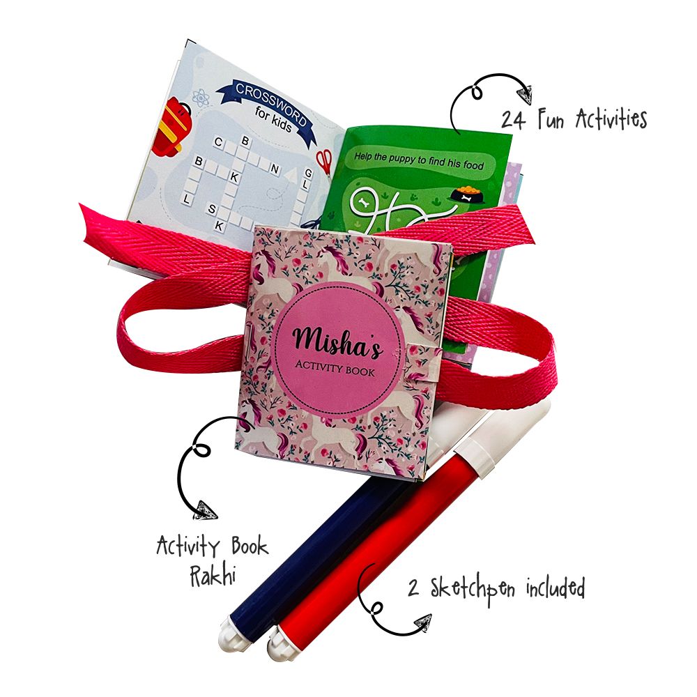Activity Book Rakhi-Unicorn