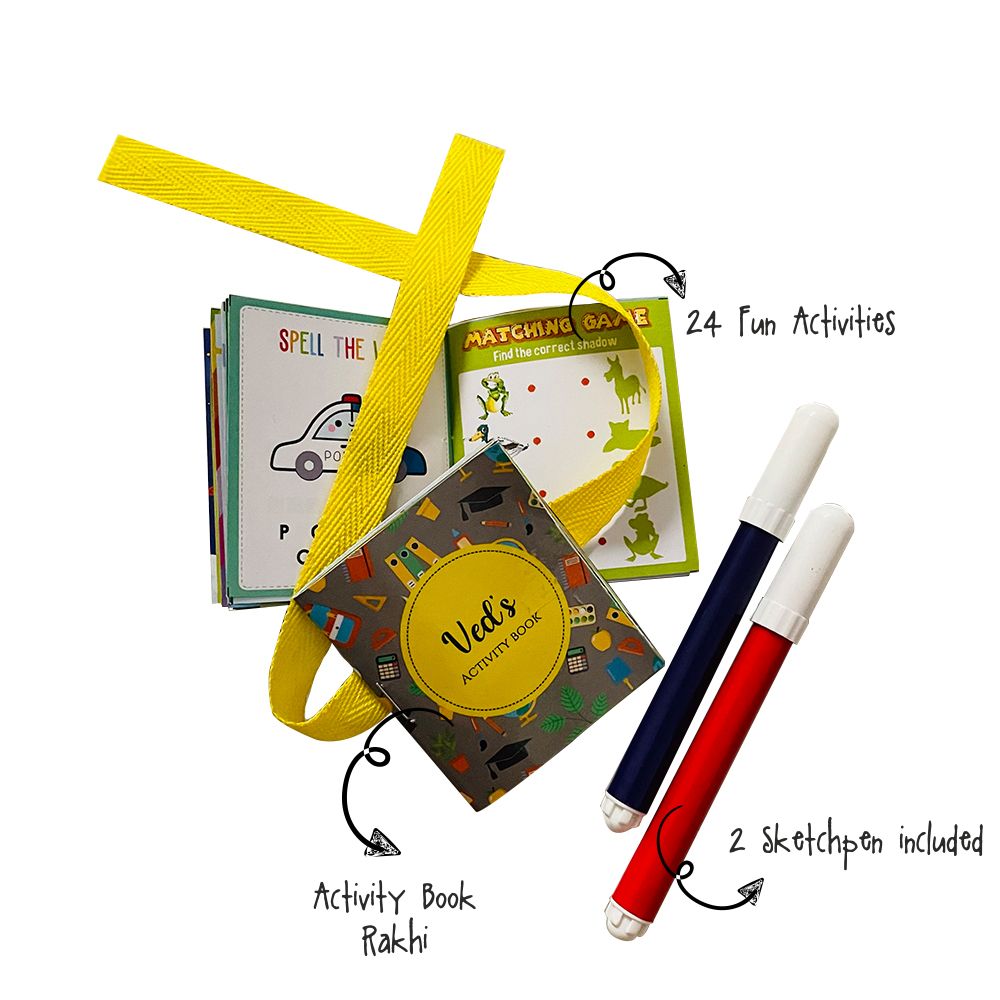Activity Book Rakhi-Back To School