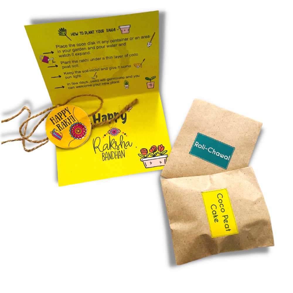 Plantable Rakhi Kit