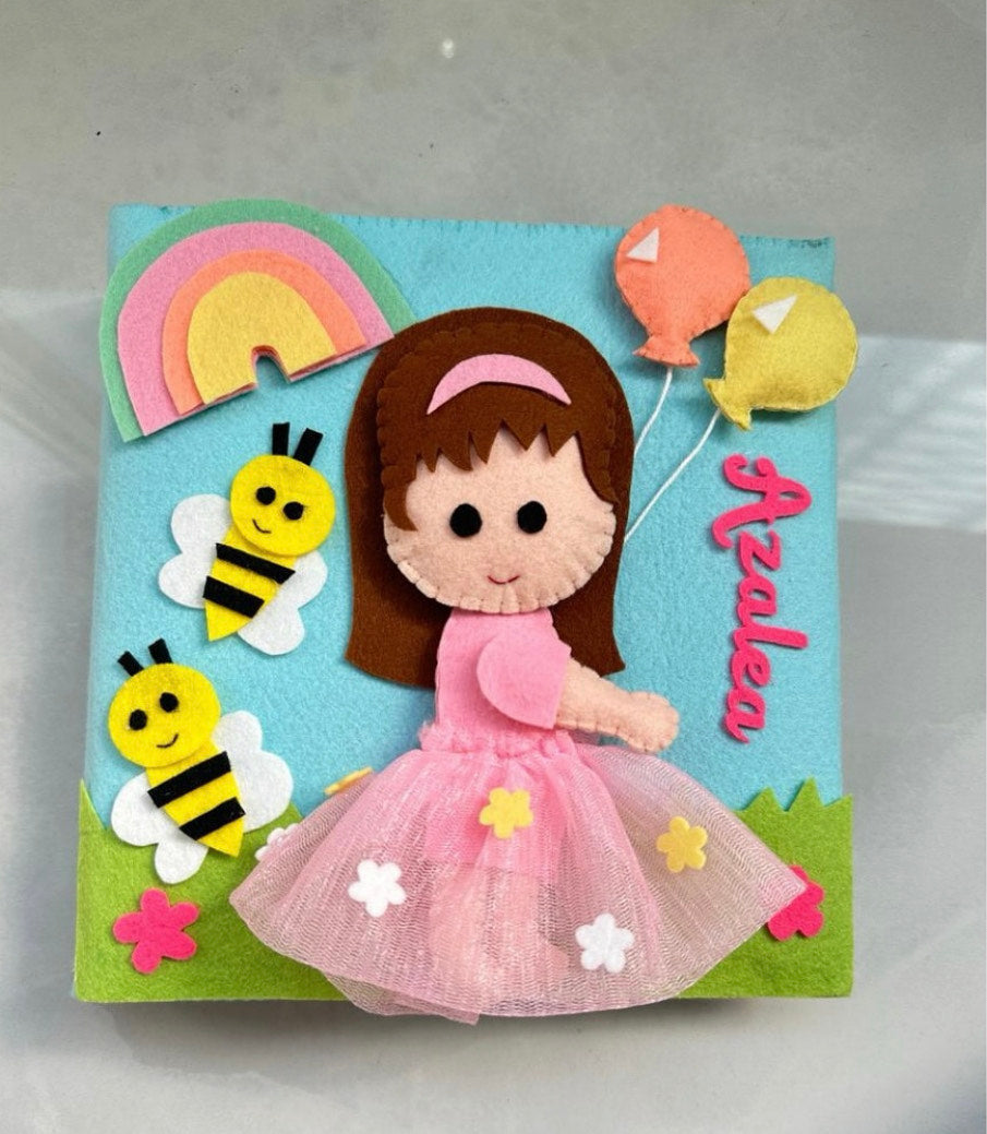 Pink Doll Customise Photo Album