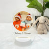 Acrylic LED Night Lamp - Christmas Photoframe