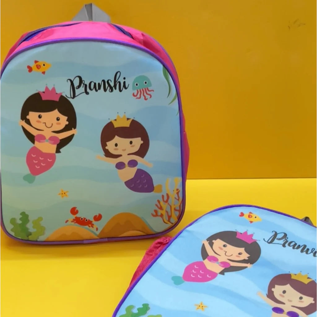 Customized Mini Backpack - Mermaid Return Gift For Kids