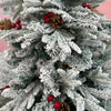 6ft Alaskan Spruce Tree, Removable Cherries & Pine Cones