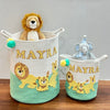 Jute Cotton Storage Basket - Lions Legacy